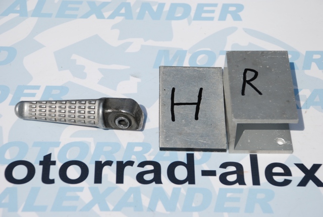 Fußraste Fussraste hinten rechts