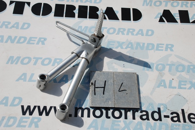 Fußraste Fussrastenhalter hinten links